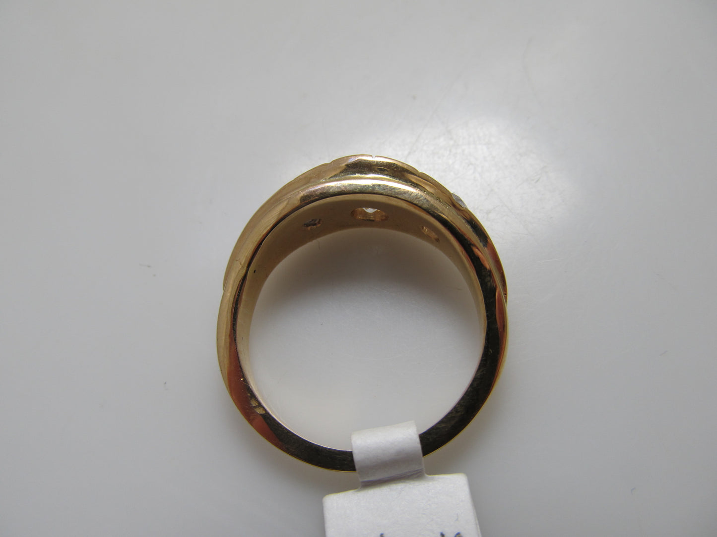 Vintage diamond gypsy ring