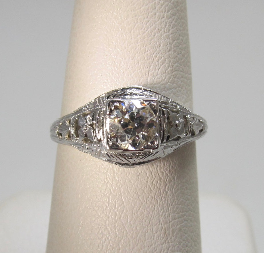 .53ct antique diamond ring