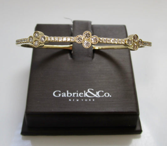 Gabriel & Co diamond bangle bracelet