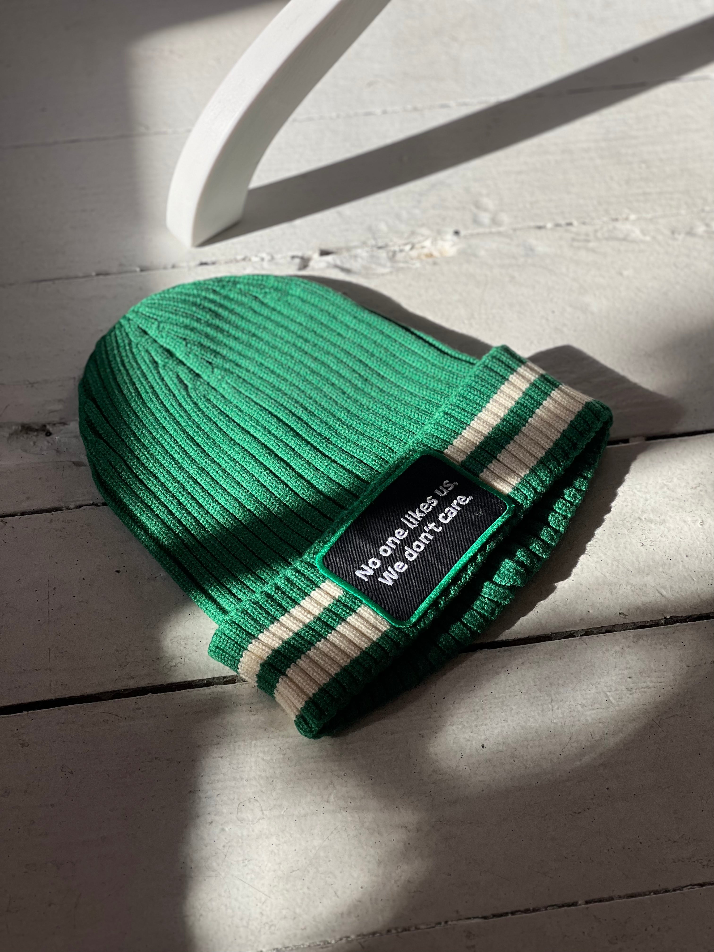 Eagles patch custom beanie