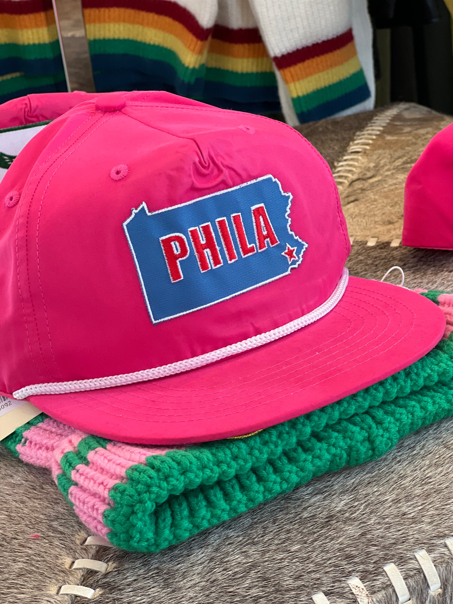 Vintage Philadelphia patch hat