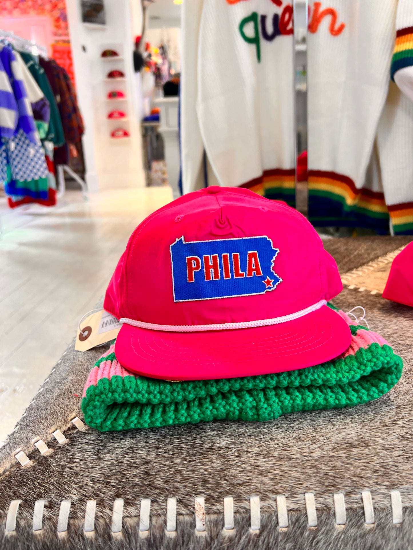 Vintage Philadelphia patch hat