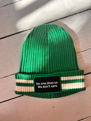 Eagles patch custom beanie