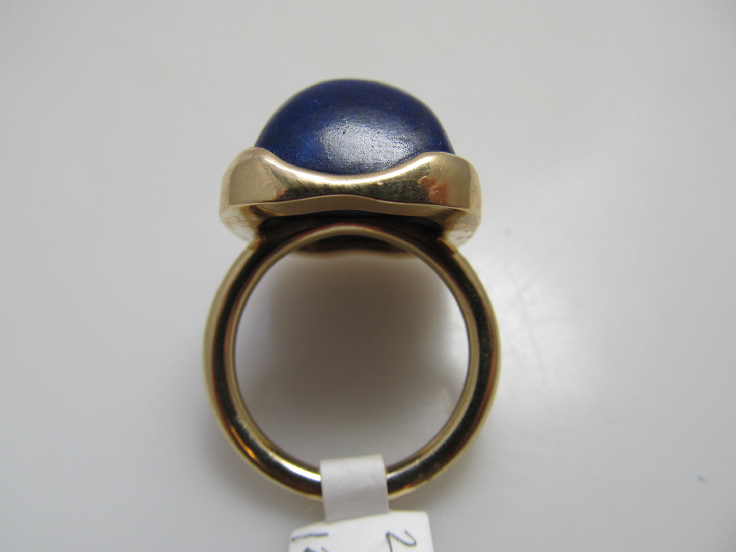 Handmade lapis lazuli ring
