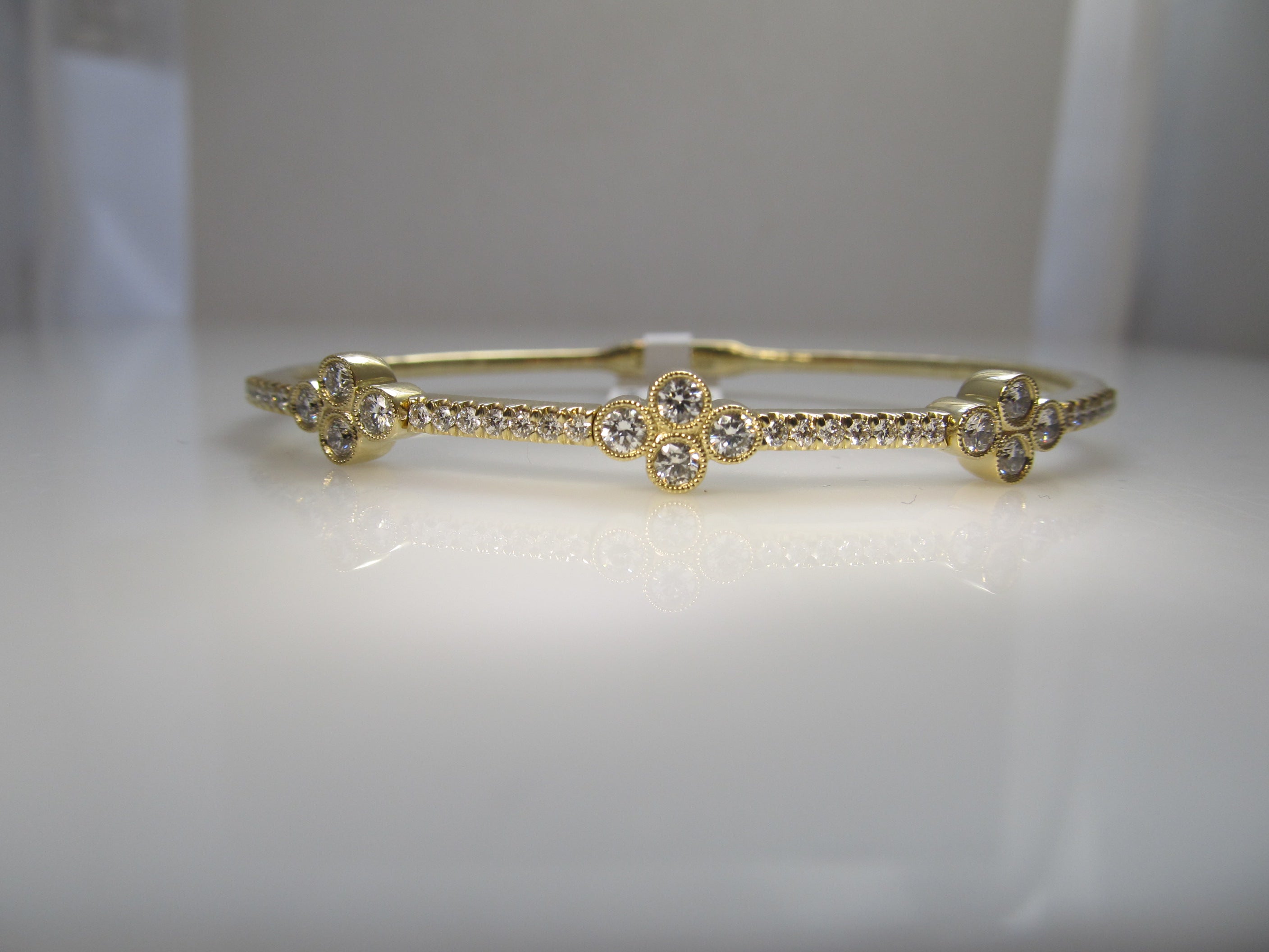 Gabriel & Co diamond bangle bracelet