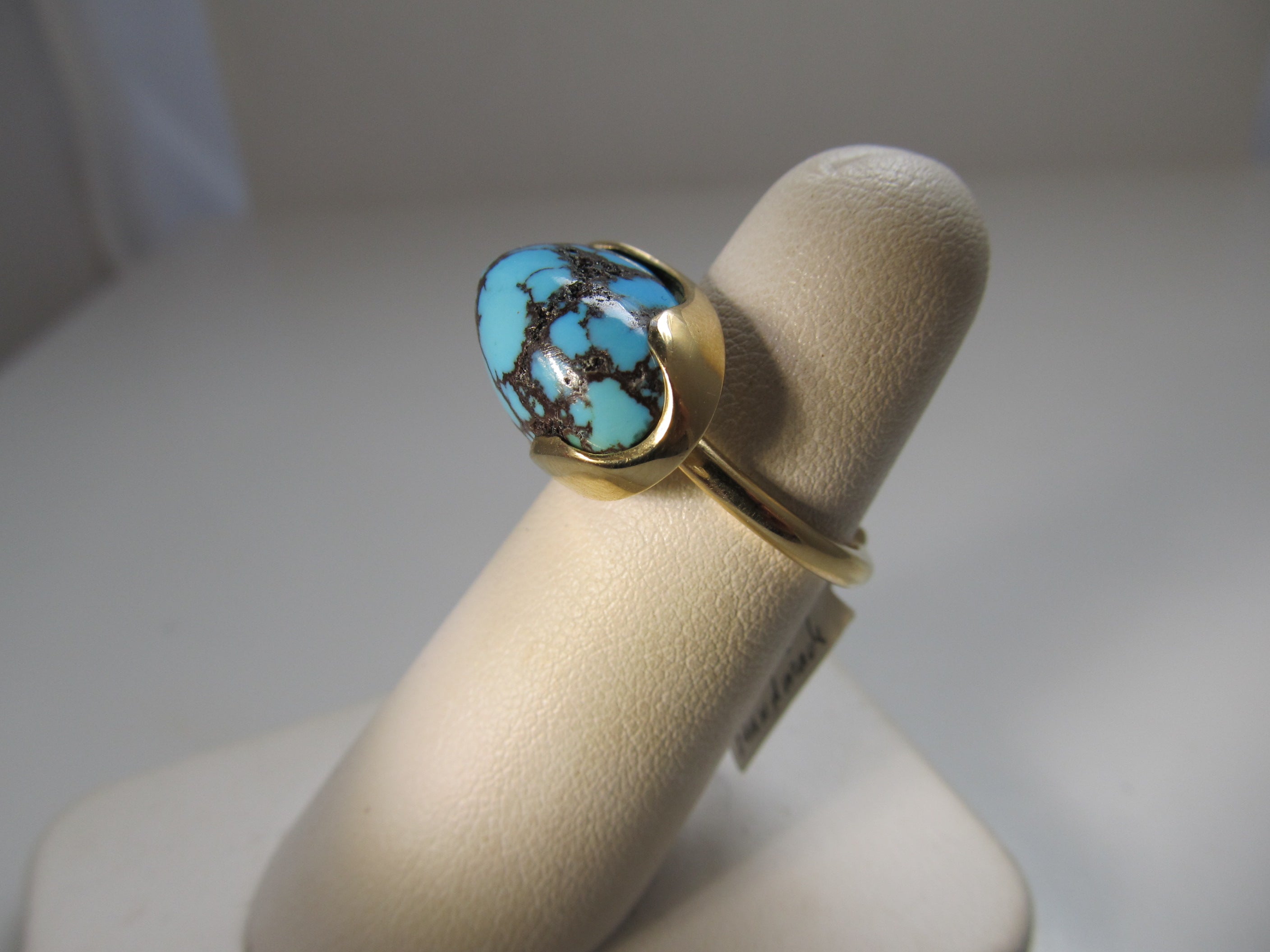 Handmade turquoise ring