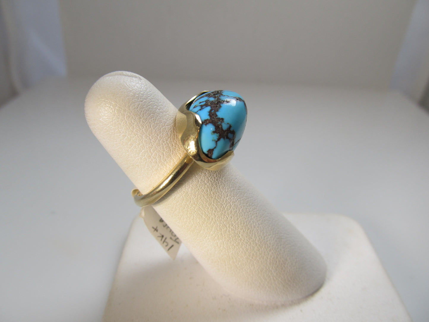 Handmade turquoise ring