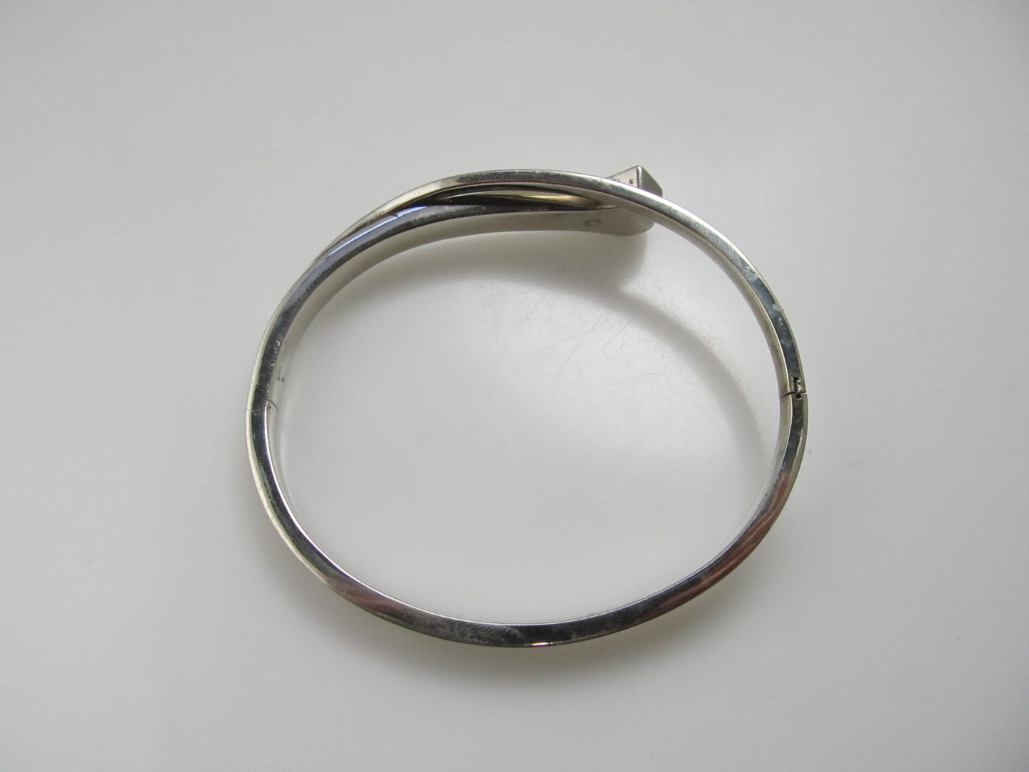 Antique equestrian nail bangle bracelet