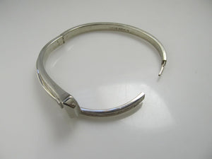 Antique equestrian nail bangle bracelet