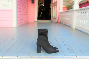 Jeffrey Campbell Siren black ankle bootie