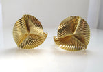 Tiffany & Co vintage 14k yellow gold clip earrings