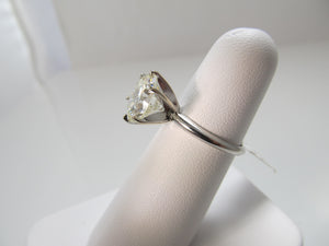 Fantastic 4.18ct diamond solitaire ring