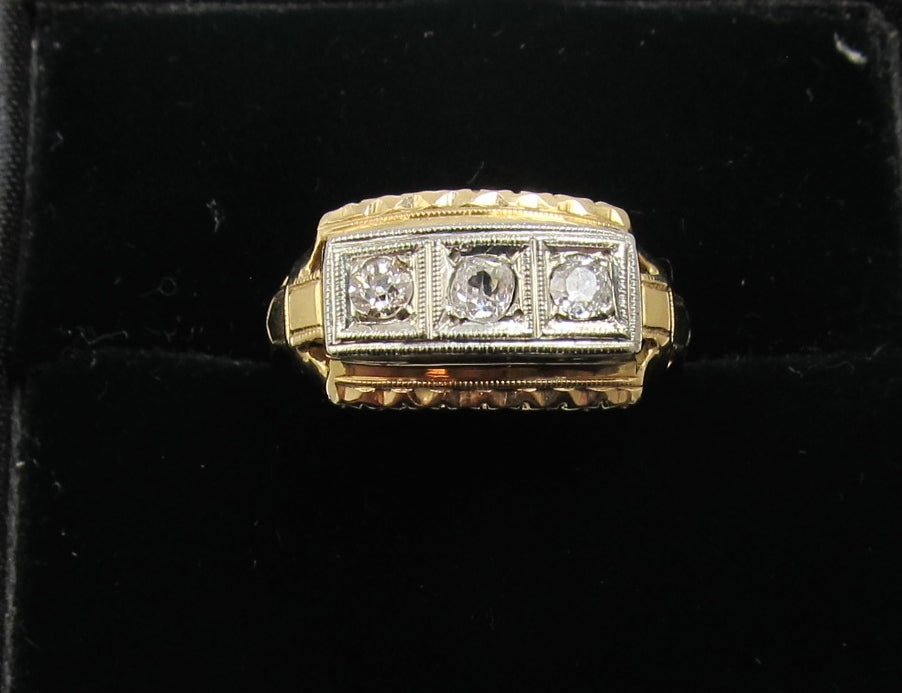 vintage diamond ring, antique jewelry, Victorious, Cape May