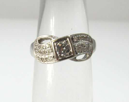 vintage diamond band ring, victorious cape may