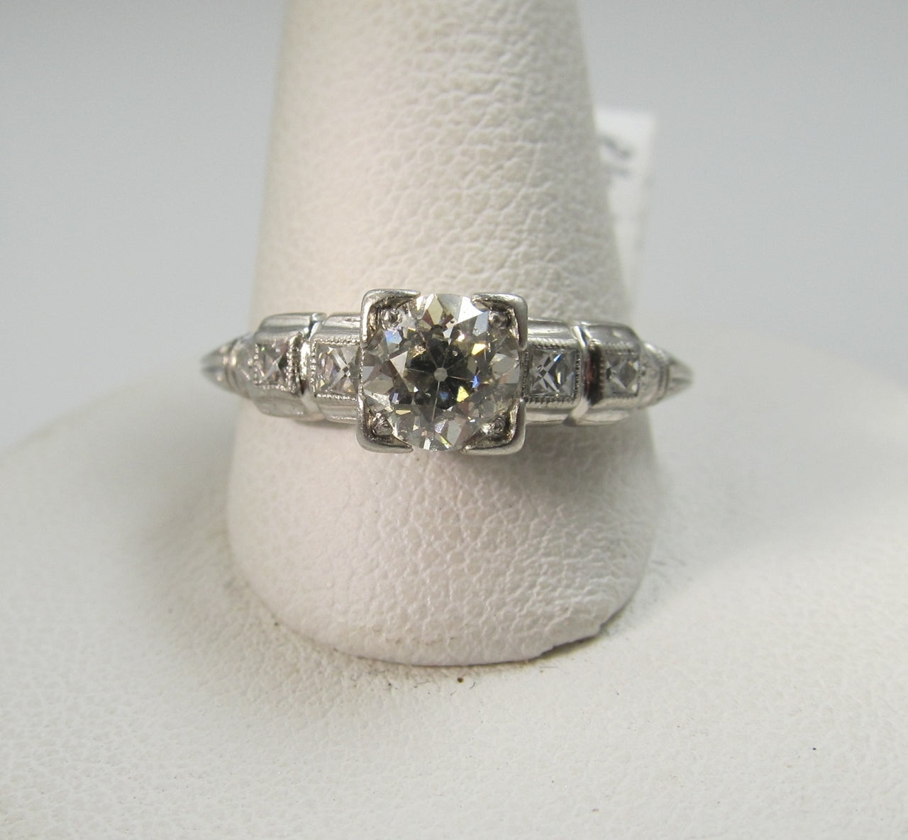 vintage diamond engagement ring, victorious cape may