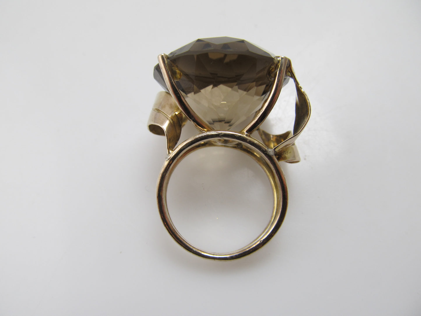 Vintage 30.00 smokey quartz ring