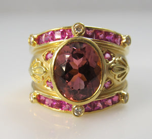 tourmaline cigar band ring, victorious cape may