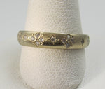 18k white gold ring with .40cts in diamonds by Adel Chefridi, retail $3,500