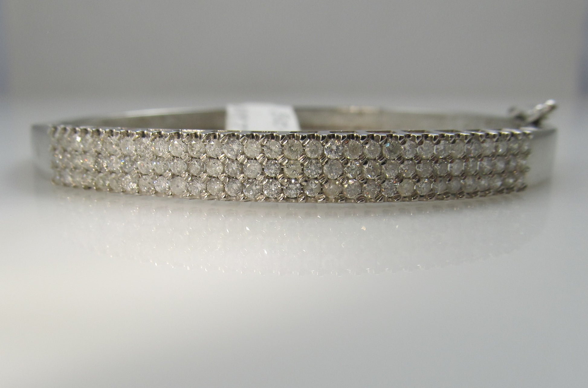 Estate diamond bangle bracelet, Victorious, Cape May