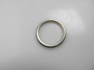 18k white gold wedding band dated 1928