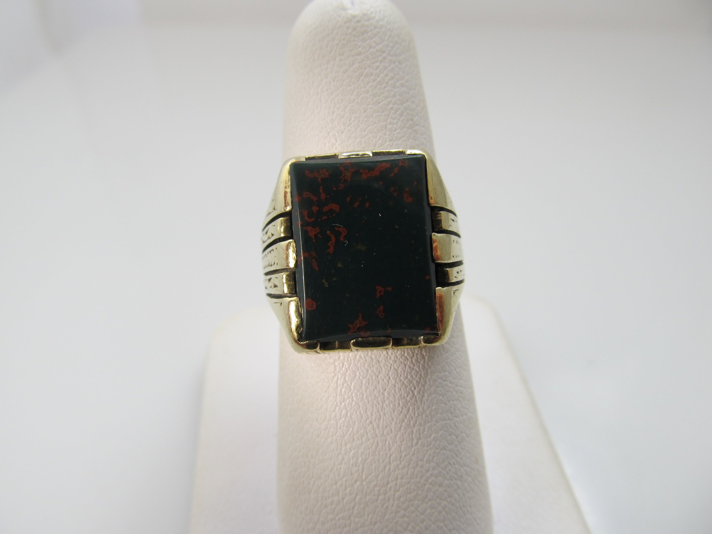 Bloodstone ring dated 1925