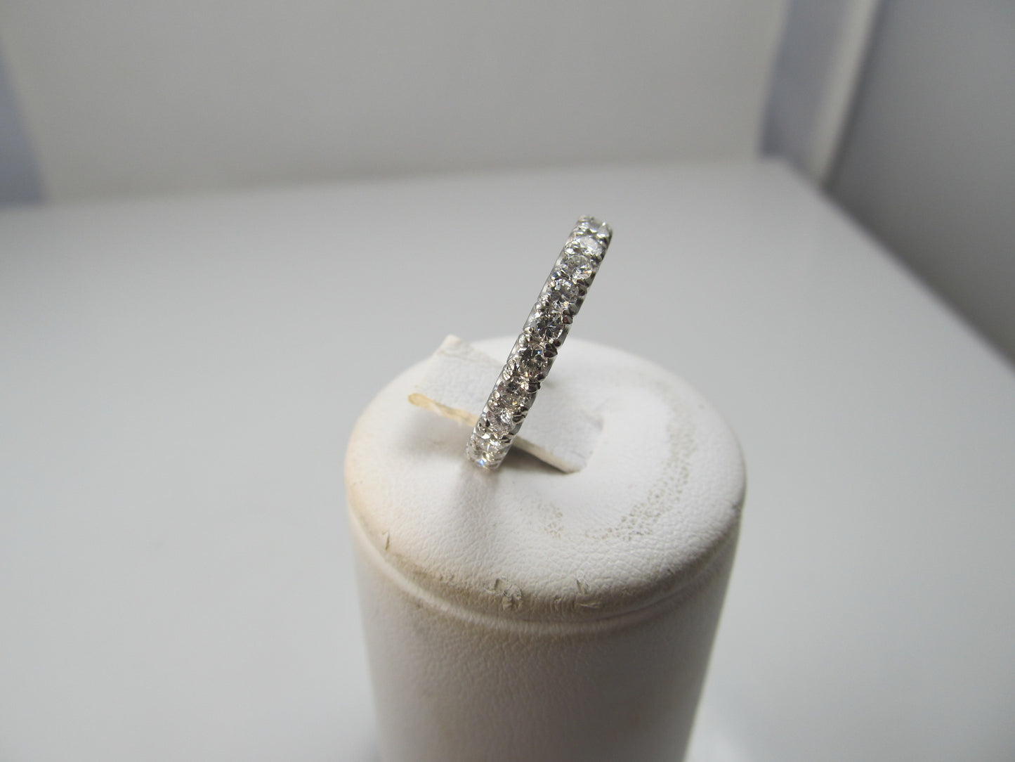 Platinum eternity band with 1.30cts in diamonds
