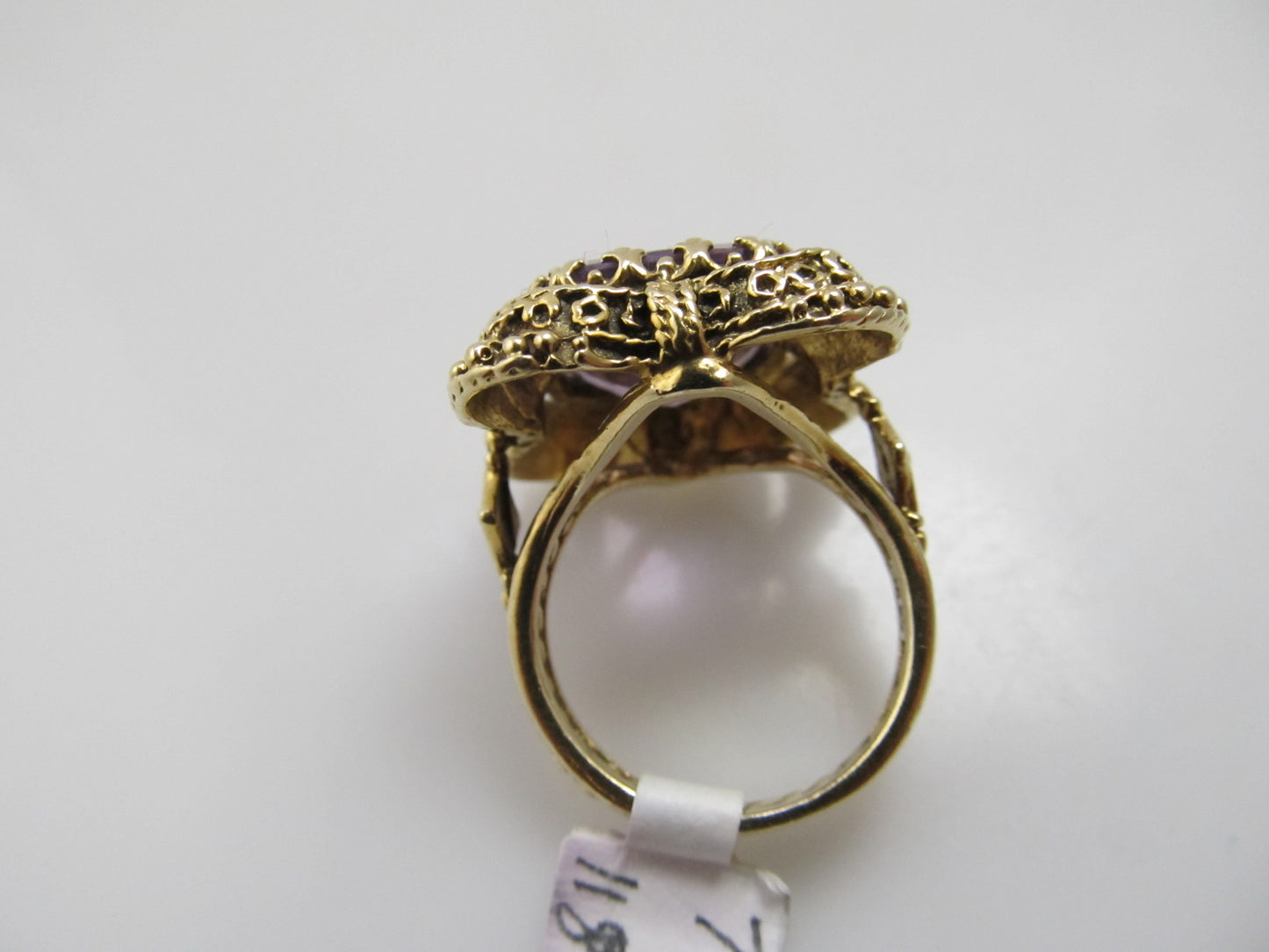 Vintage 5.00ct amethyst ring