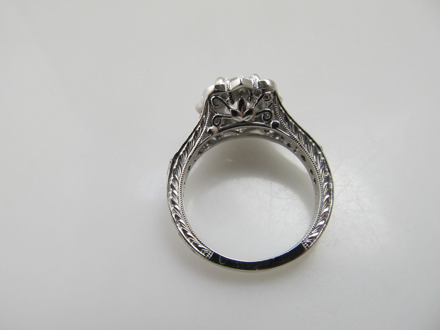 Gabriel & Co 1.10ct diamond ring