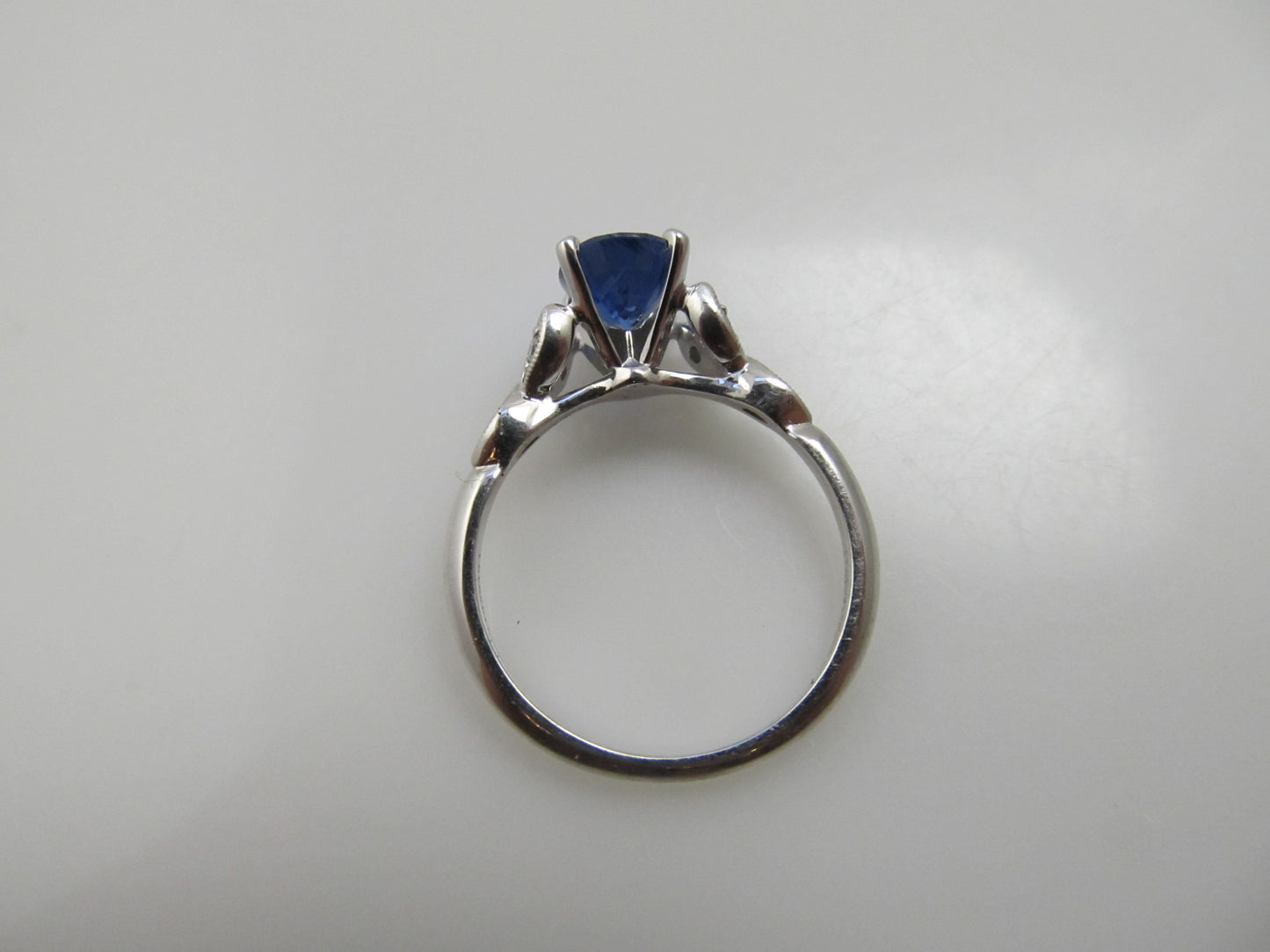 Gabriel & Co tanzanite diamond ring
