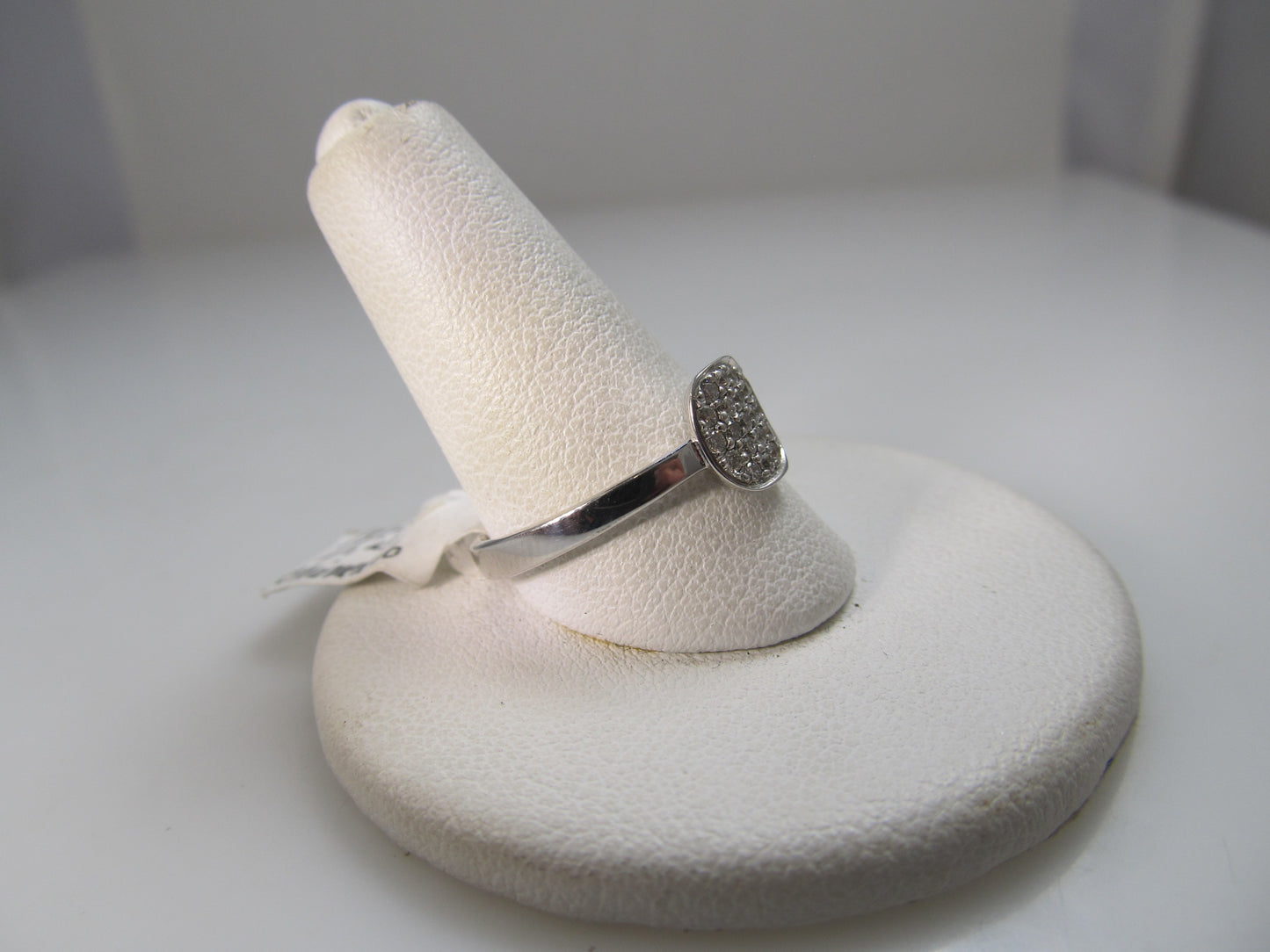 Chimento 18k white gold pave diamond ring