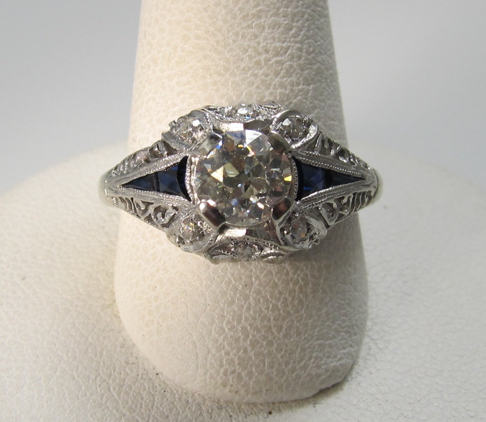 Vintage diamond engagement ring, victorious cape may