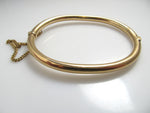 Vintage 14k bangle bracelet, circa 1910