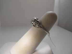 3 stone diamond filigree ring