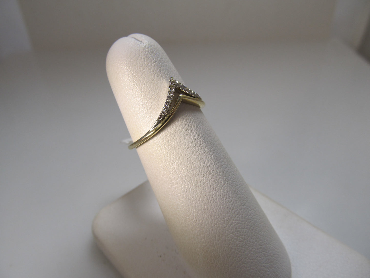 Gabriel & Co curved diamond band