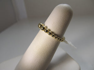 Gabriel & Co bead band ring