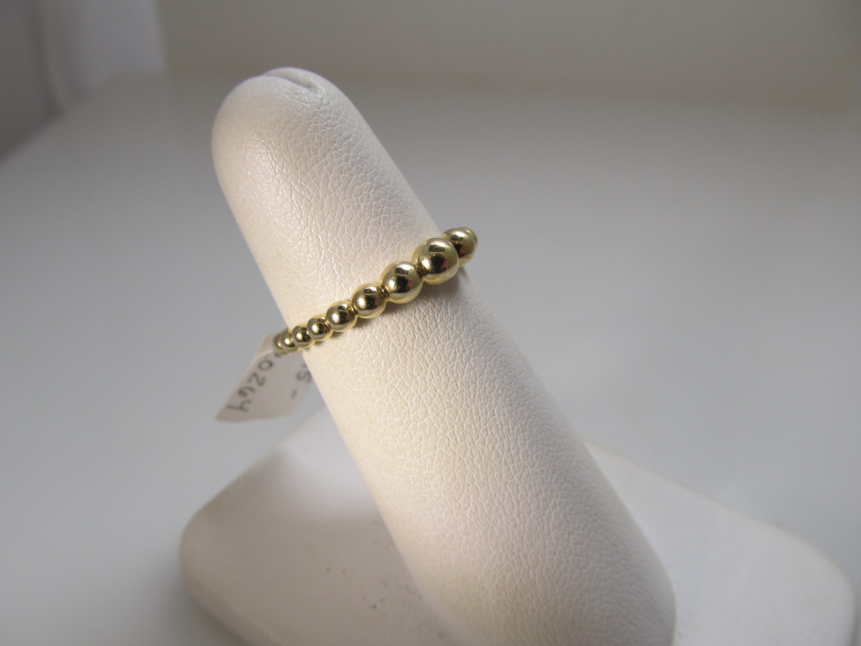 Gabriel & Co bead band ring