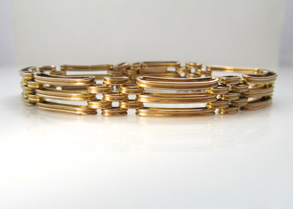 Antique rose gold bracelet, Victorious Cape May