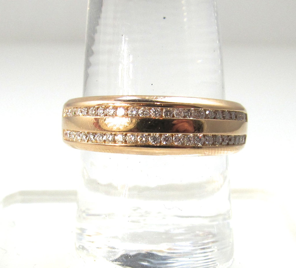 Rose gold diamond band, Victorious Cape May