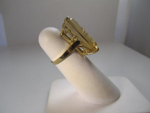 Sunny 16.00ct citrine ring