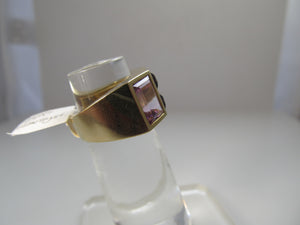 Estate amethyst cocktail ring