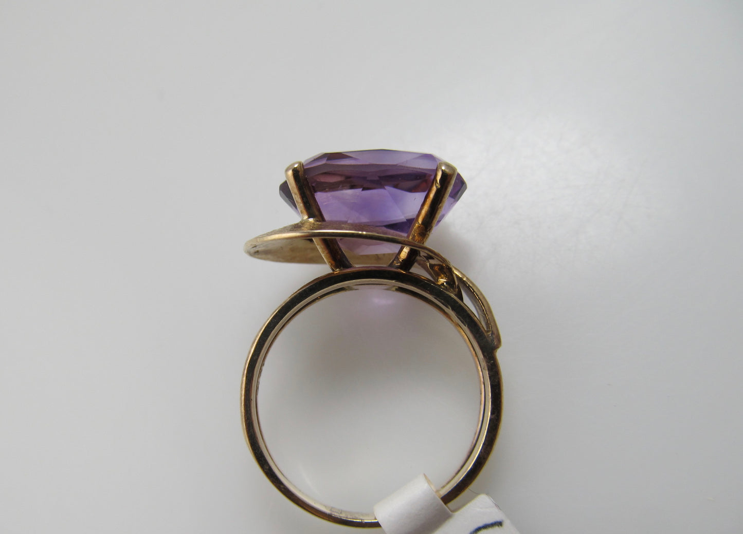 Vintage 3ct amethyst ring