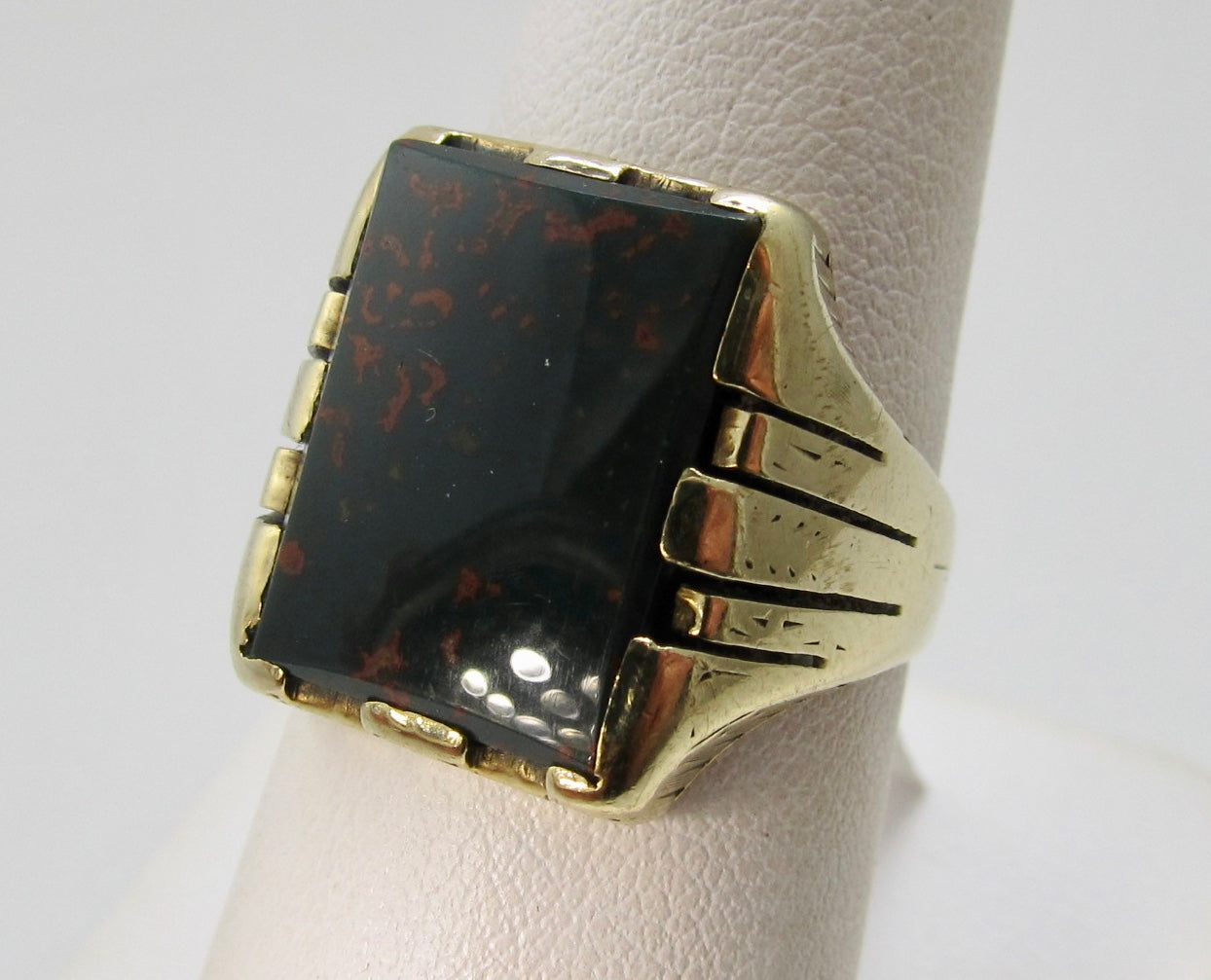 Bloodstone ring dated 1925