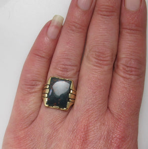 Bloodstone ring dated 1925