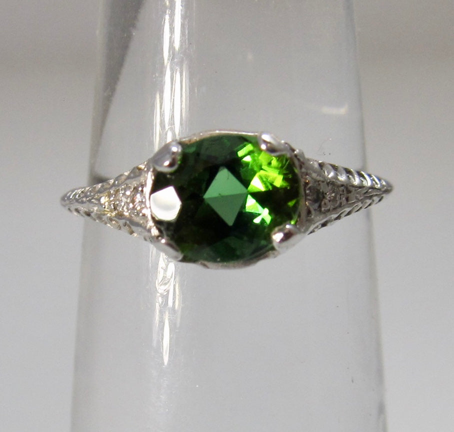 Vintage tourmaline ring