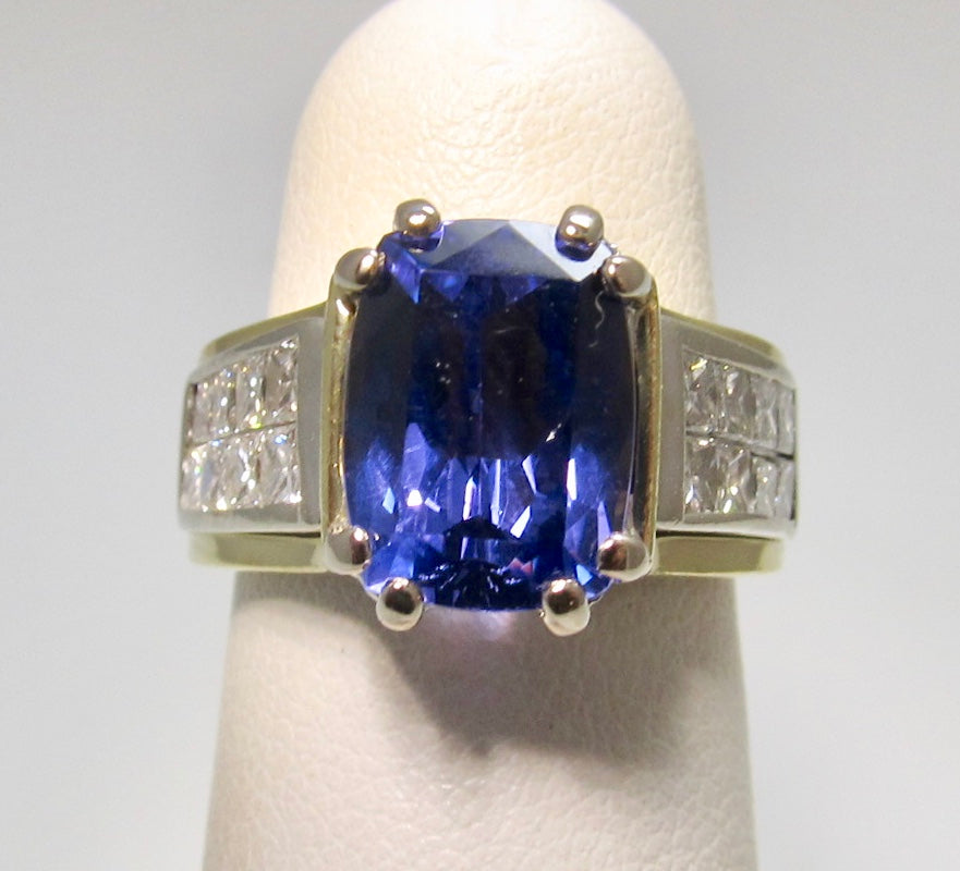 Stunning tanzanite ring