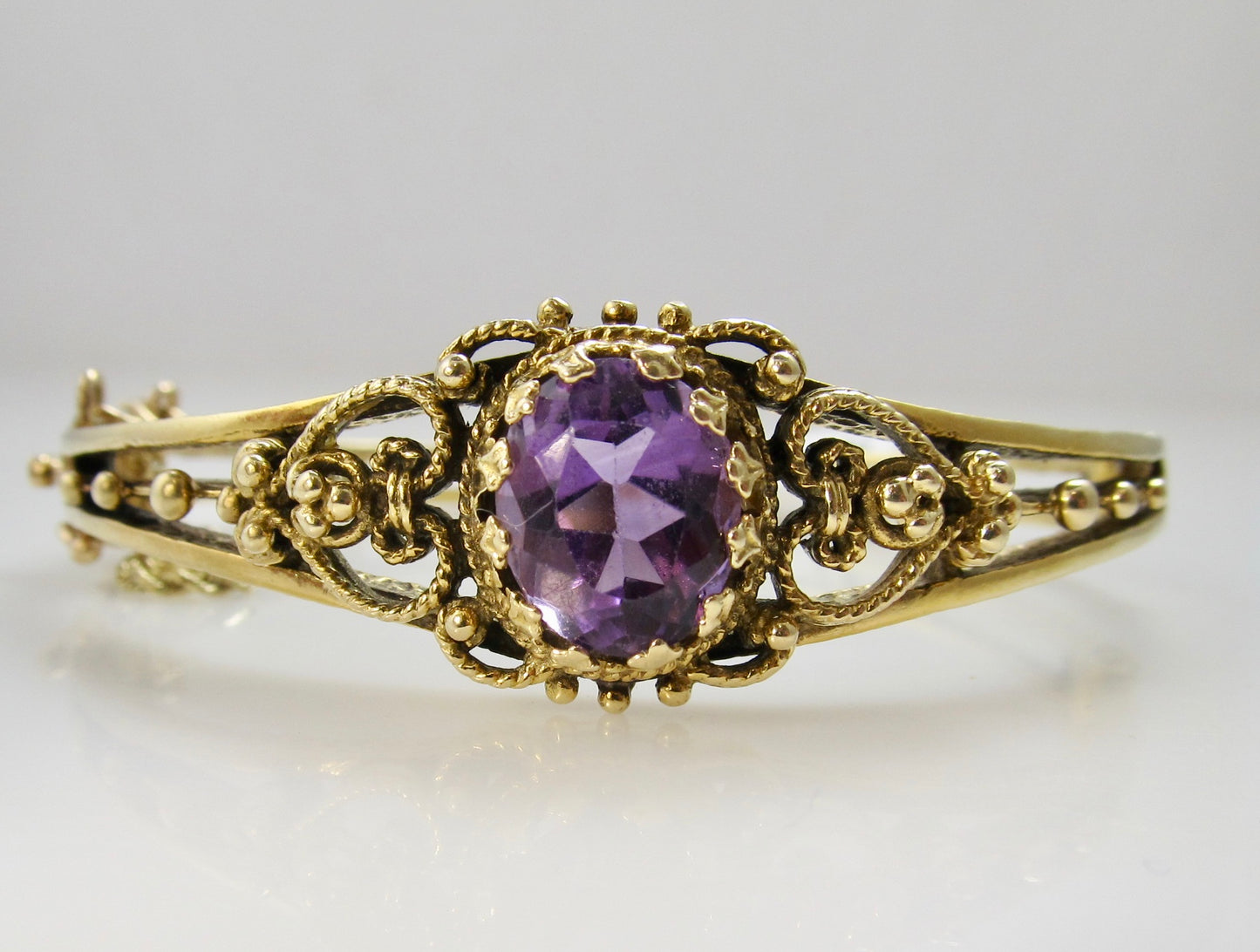 Victorious Cape May, antique jewelry, amethyst bracelet