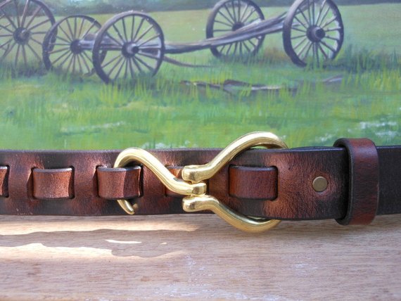 Hand Made Equestrian Hoof Pick leather belt