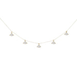 Adina Reyter Pavé Folded Fan Chain