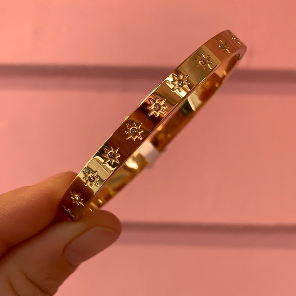Starburst bangle