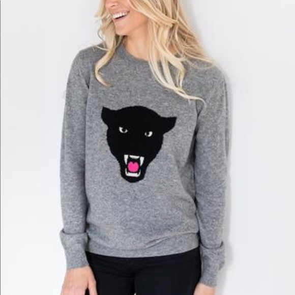 Brodie Cashmere Panther jumper sweater
